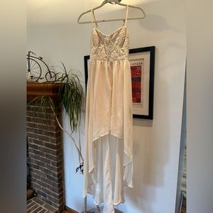 Size small champagne colored forever 21 long summer dress